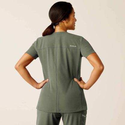 Ariat Clara 6 Pocket Scrub Top
