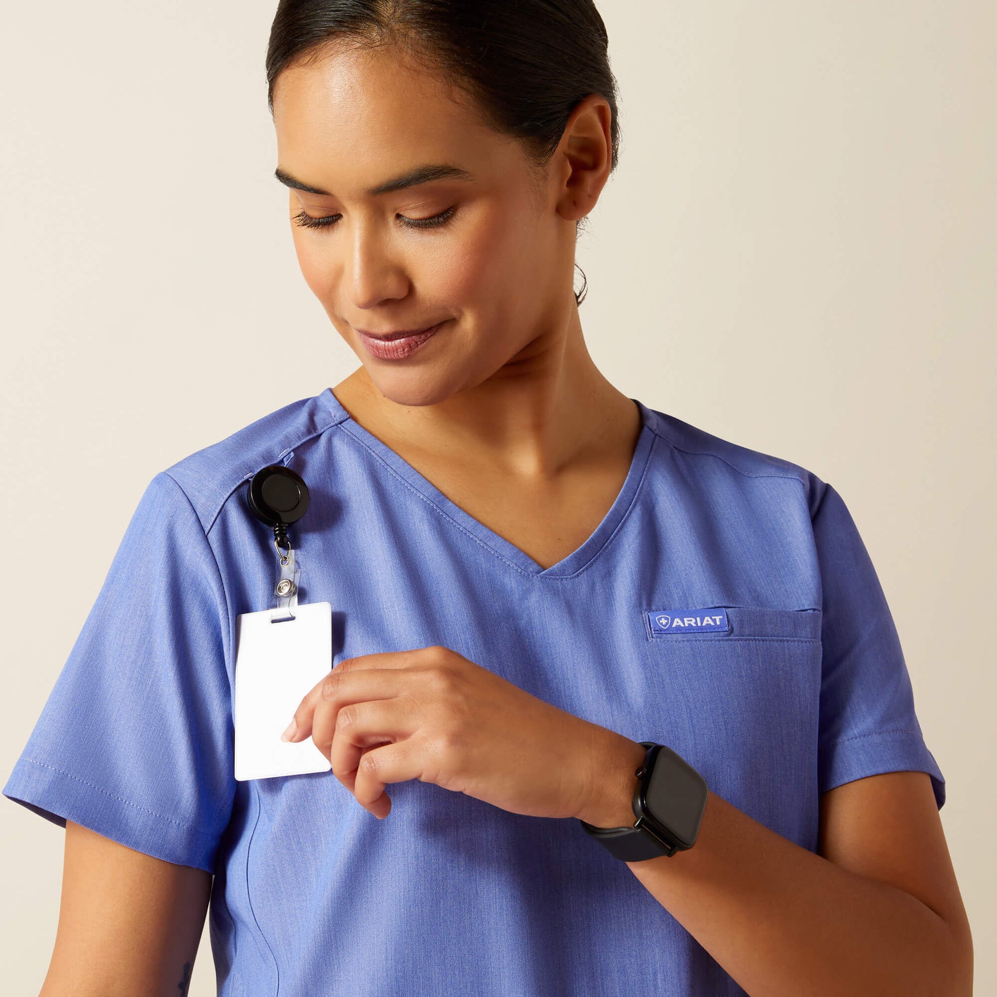 Ariat Clara 6 Pocket Scrub Top