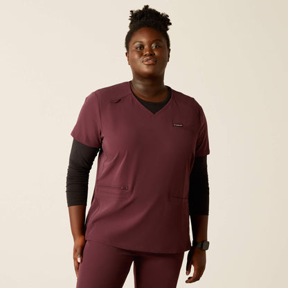 Ariat Clara 6 Pocket Scrub Top