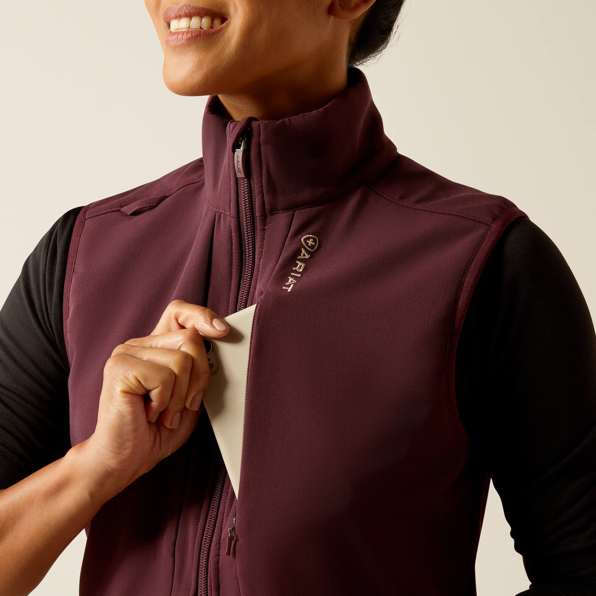 Ariat Sina Fleece Scrub Vest