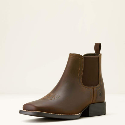 Ariat Booker Chelsea Wide Square Toe Western Boot