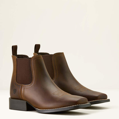 Ariat Booker Chelsea Wide Square Toe Western Boot