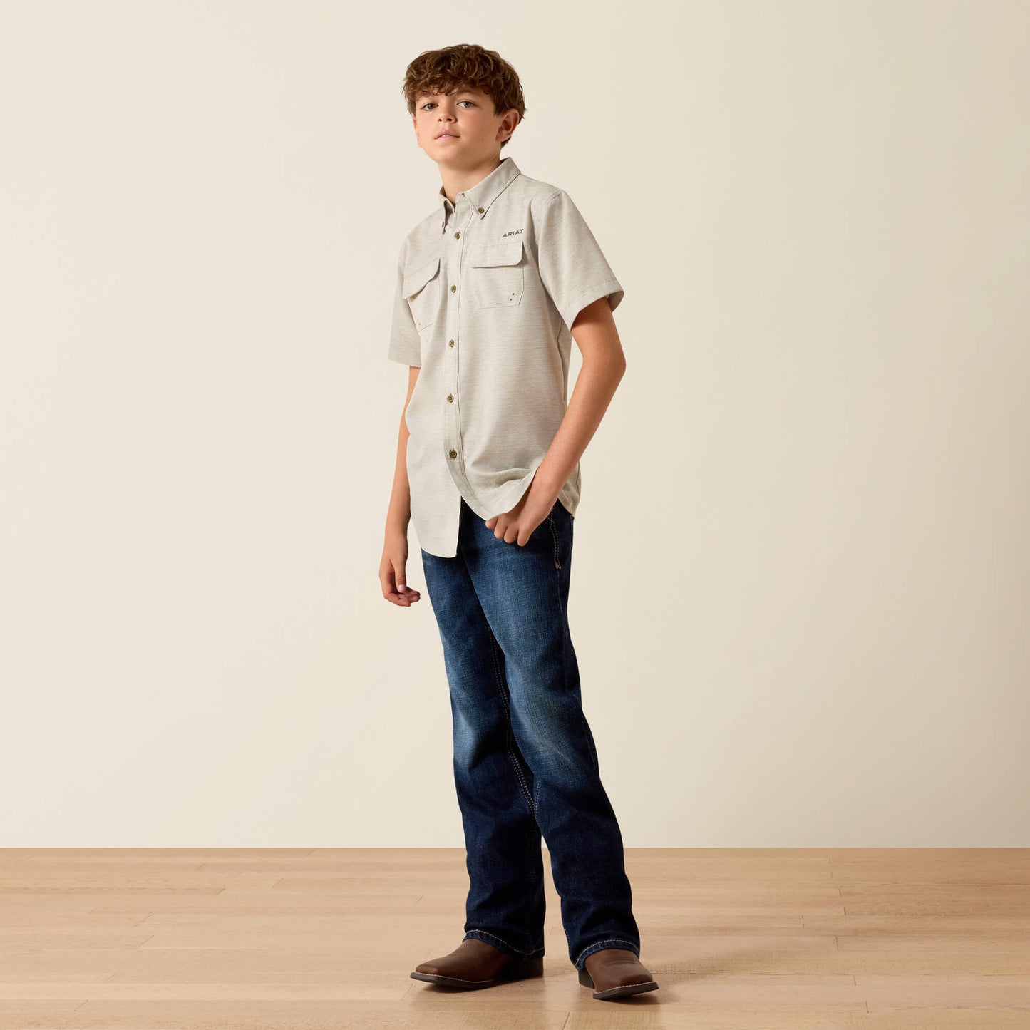 Ariat VenTEK Outbound Heathered Classic Fit Shirt
