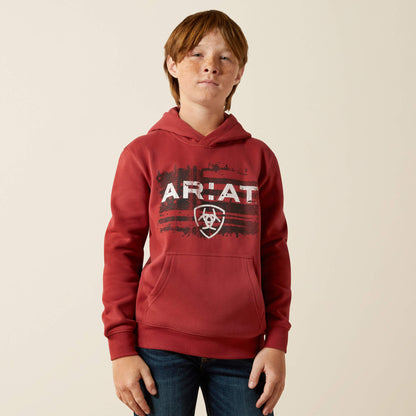 Ariat Ariat Liquid Stamp Flag Hoodie
