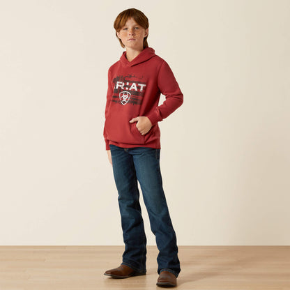 Ariat Ariat Liquid Stamp Flag Hoodie