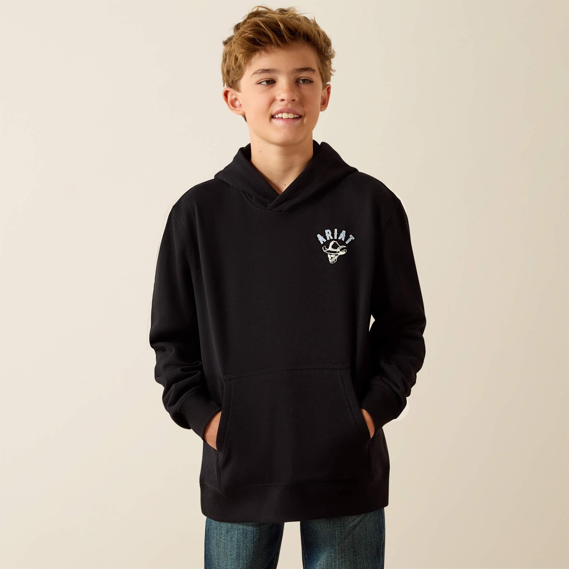 Ariat Ariat Stitched Skull Hoodie