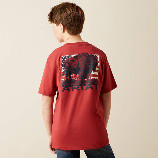 Ariat Ariat Buffalo Flag T-Shirt