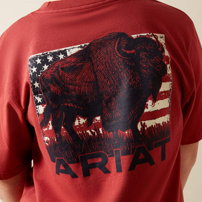 Ariat Ariat Buffalo Flag T-Shirt