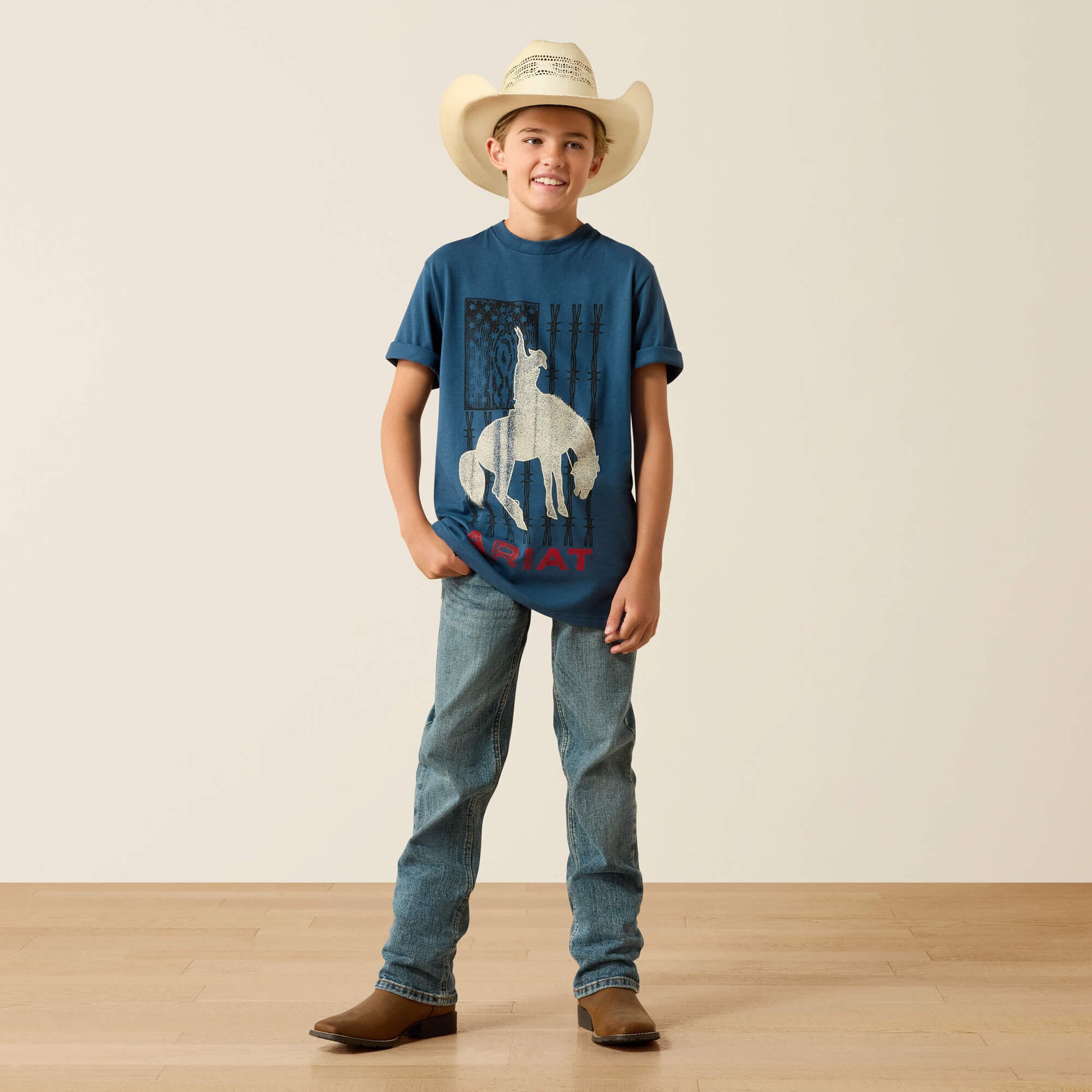 Ariat Ariat Flag Bronco T-Shirt