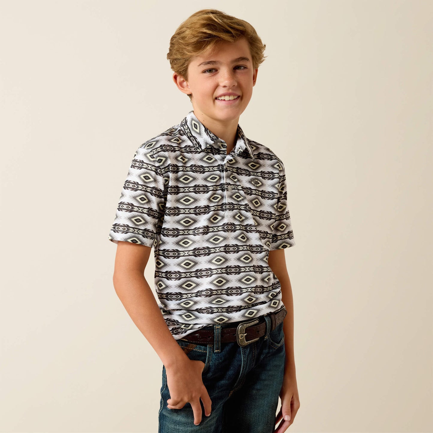 Ariat All Over Print Polo