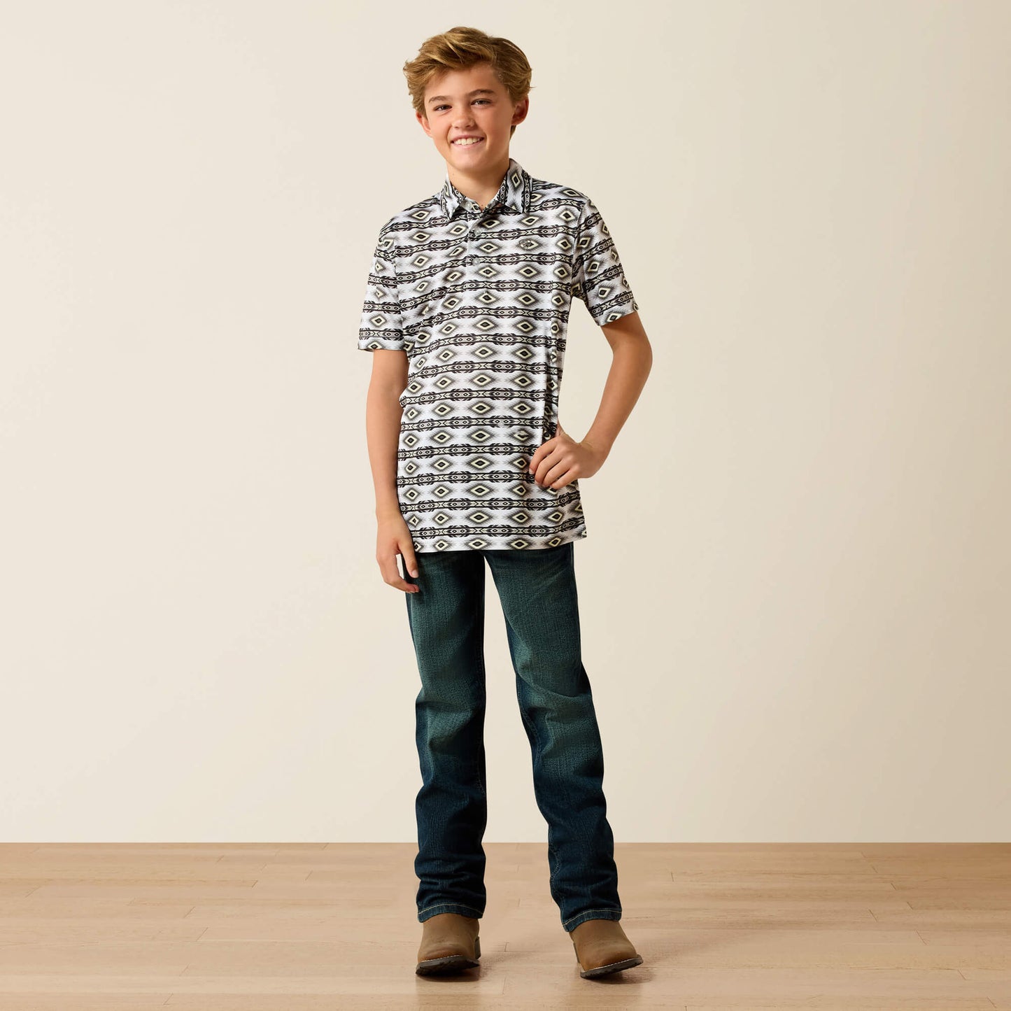 Ariat All Over Print Polo