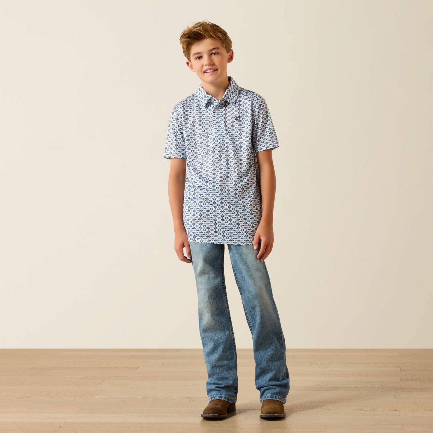 Ariat All Over Print Polo