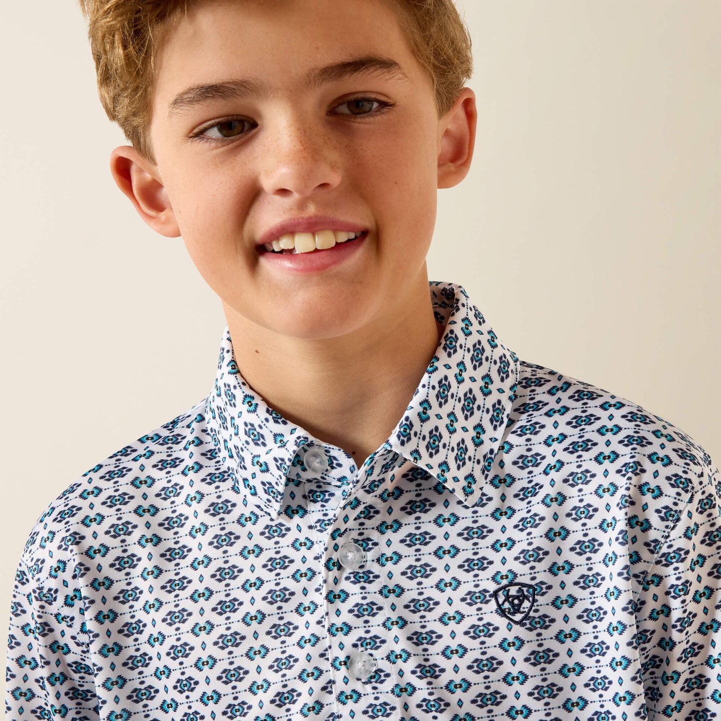 Ariat All Over Print Polo