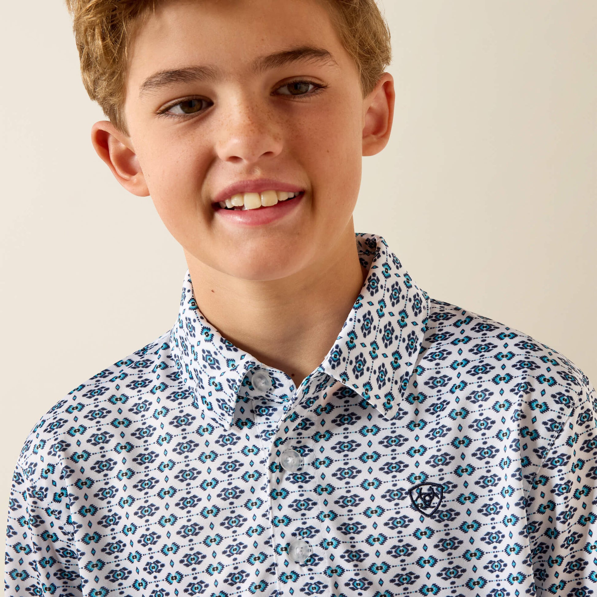 Ariat All Over Print Polo