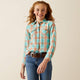 BLUE PLAID