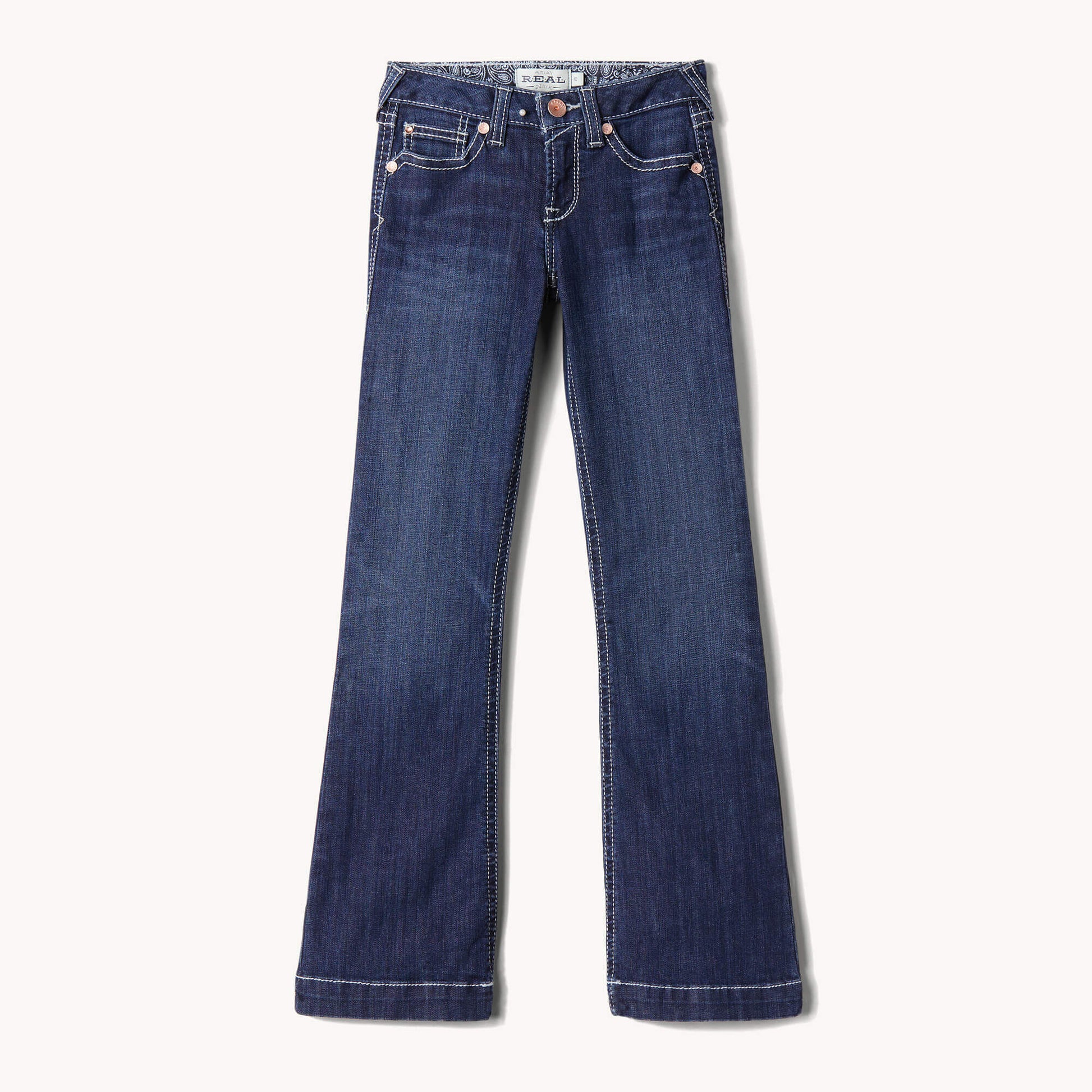 Ariat Trouser Mid Rise Stretch Ella Wide Leg Jean