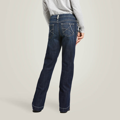 Ariat Trouser Mid Rise Stretch Ella Wide Leg Jean