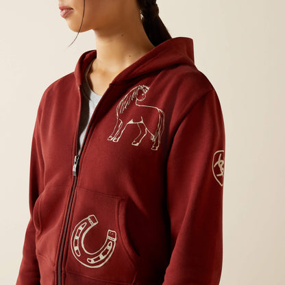 Ariat Spiffy Full Zip Sweatshirt