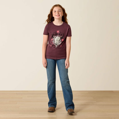 Ariat Ariat Skulls Florals T-Shirt