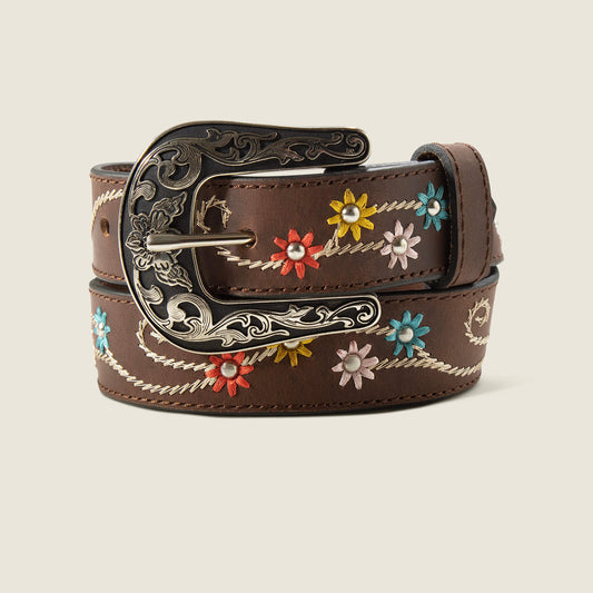 Ariat Embroidery Flowers Belt