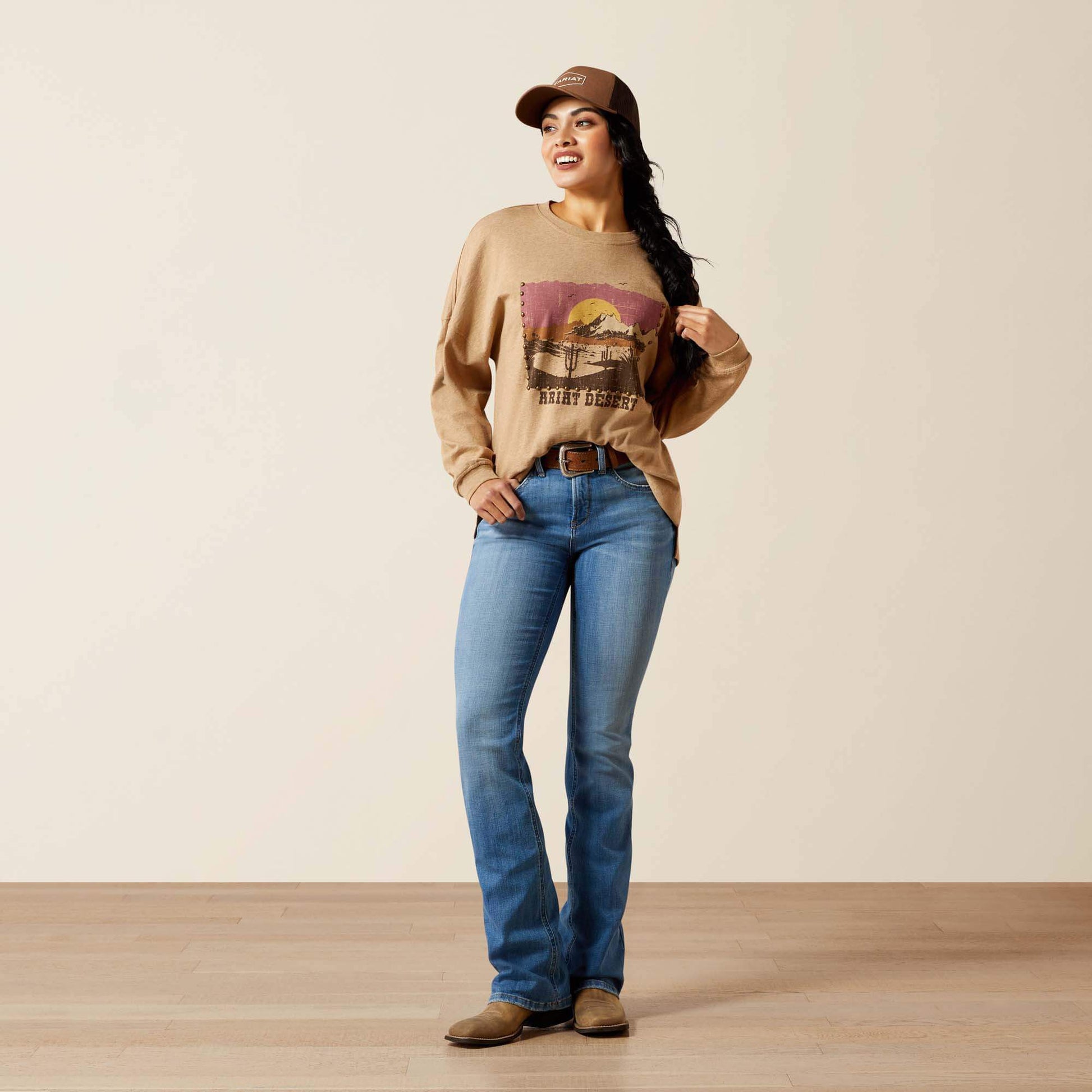 Ariat Canvas Oversized T-Shirt