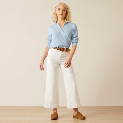 Ariat Ultra High Rise Countryside Wide Leg Crop Jeans