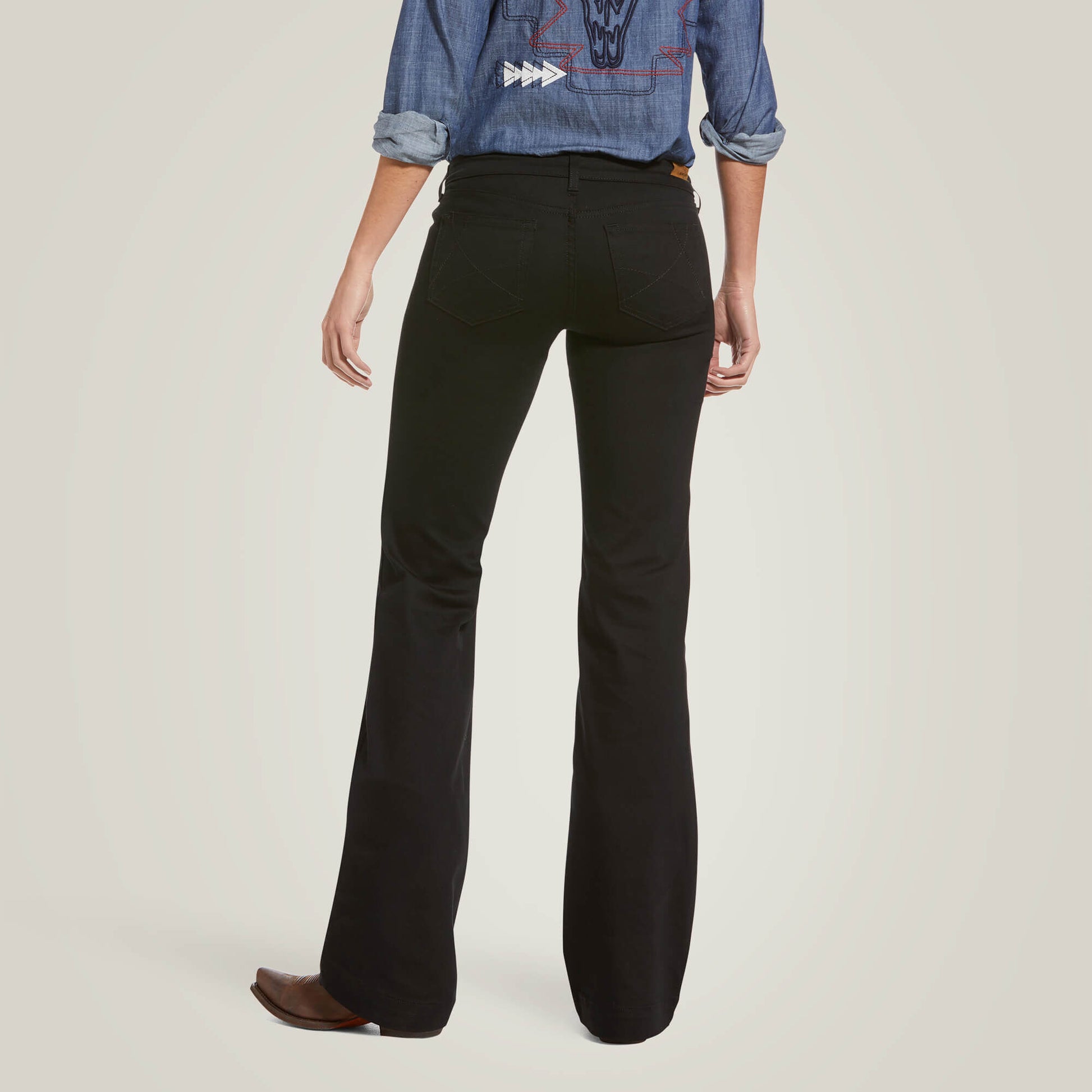 Ariat Trouser Mid Rise Forever Wide Leg Pant