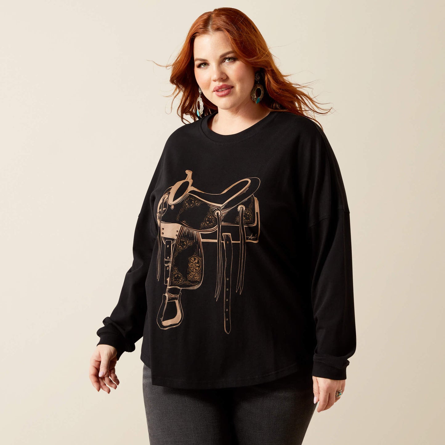 Ariat Canvas Oversized T-Shirt