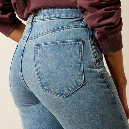 Ariat Ultra High Rise Cheyenne Yoke Tomboy Straight Leg Jean