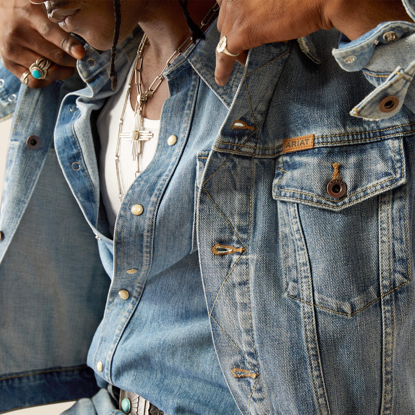Ariat Everybody's Yellowstone Hometown Denim Jacket